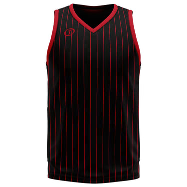 Spalding Unisex Basketball Game Jersey - Chitown Black