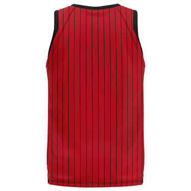 Spalding Unisex Basketball Game Jersey - Chitown Red