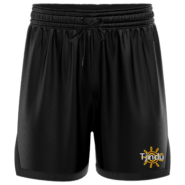 Tjindu Casual Shorts with Pockets - Black/Black