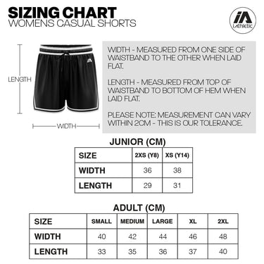 Warragul Warrior Casual Shorts with Pockets - Girls