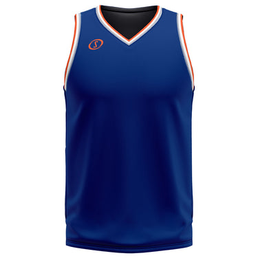 Spalding Unisex Basketball Game Jersey - Knicks Blue