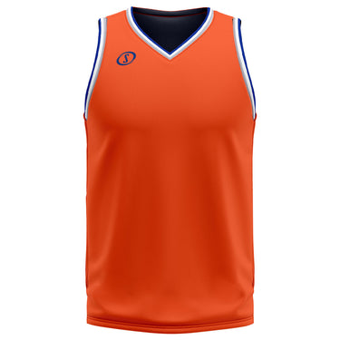 Spalding Unisex Basketball Game Jersey - Knicks Orange