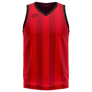 Spalding Unisex Basketball Game Jersey - Magic Red