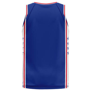 Spalding Unisex Basketball Game Jersey - Phila Blue