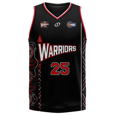 Warragul Warriors VJBL Reversible Playing Singlet