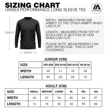 Cranbourne SC Performance Long Sleeve Tee - Basketball