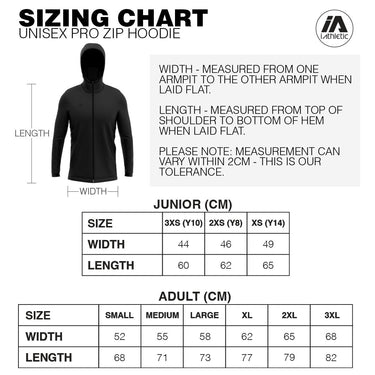 Cranbourne SC Pro Zip Hoodie