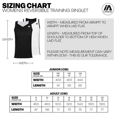 Warragul Warriors Womens Training Reversible