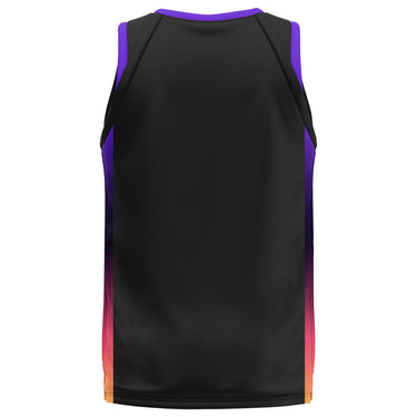 Spalding Unisex Basketball Game Jersey - Valley Black