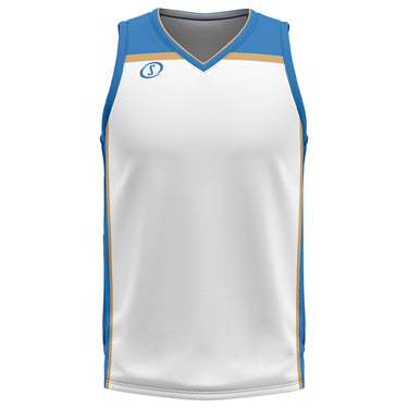 Spalding Unisex Basketball Game Jersey - Wiz White